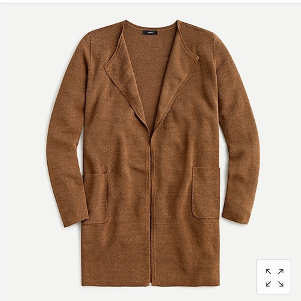 NWT Juliette sweater blazer in linen blend